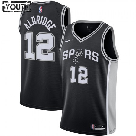 Dres San Antonio Spurs LaMarcus Aldridge 12 2020-21 Nike Icon Edition Swingman - Dječji